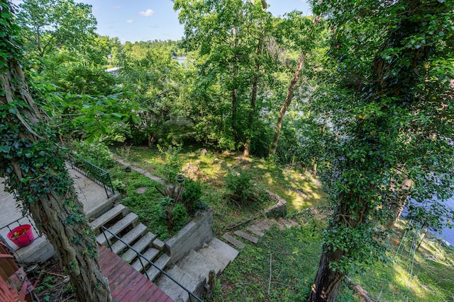 274 Oster Dr, Harrodsburg, KY 40330 - view of yard featuring stairs