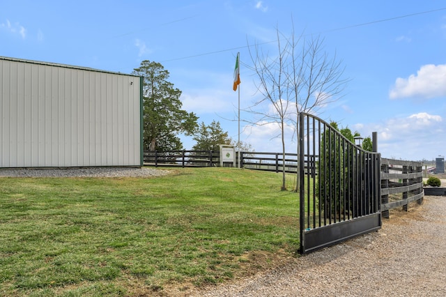 1235 Jackstown Rd, Paris, KY 40361 - view of yard featuring a gate