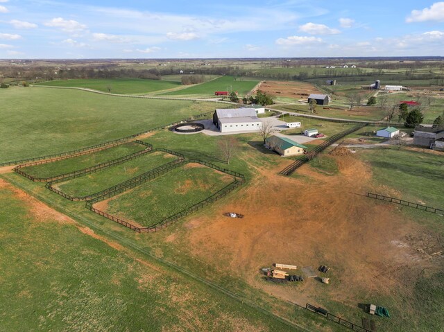 1235 Jackstown Rd, Paris, KY 40361 - aerial view of sparsely populated area featuring a pastoral area