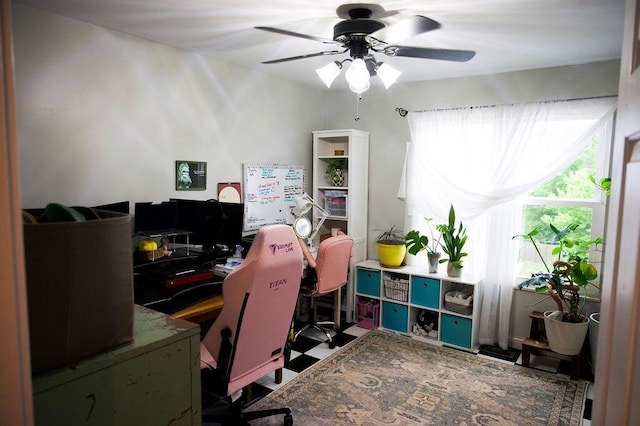 105 Herrington Hwy, Georgetown, KY 40324 - office with tile patterned floors and a ceiling fan