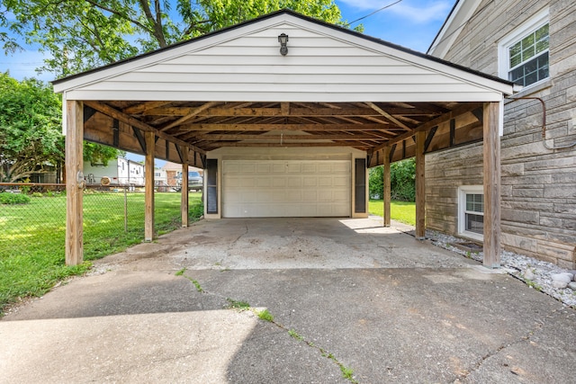 2371 Pierson Dr, Lexington, KY 40505 - view of parking featuring a detached garage
