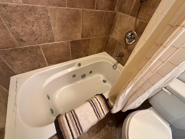 169 Kennedy Ln, Lancaster, KY 40444 - full bathroom with toilet and a combined bath / shower with jetted tub