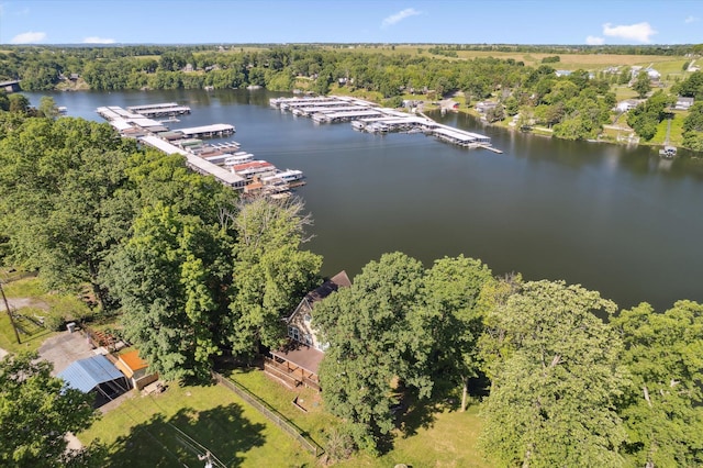 169 Kennedy Ln, Lancaster, KY 40444 - aerial overview of property's location with a large body of water