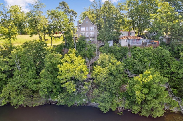 169 Kennedy Ln, Lancaster, KY 40444 - bird's eye view of a tree filled landscape