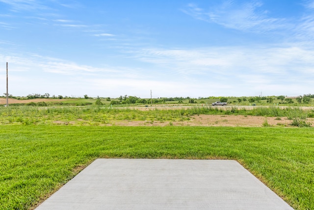 5001/5003 Melana Way, Richmond, KY 40475 - view of grassy yard with a patio area and a view of countryside