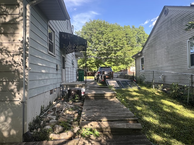122 Mac Ct, Harrodsburg, KY 40330 - view of wooden deck