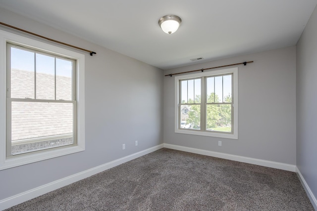 3880 Leighton Ln, Lexington, KY 40515 - spare room with baseboards and dark colored carpet