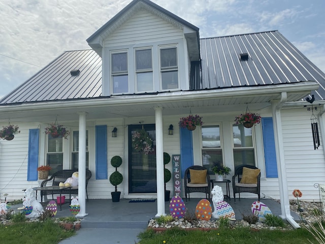 941 Sugar Camp Rd, London, KY 40741 - view of front of property featuring a porch and metal roof