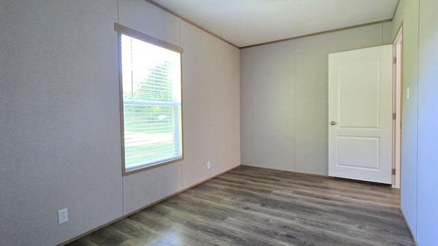 2499 Sacker Rd, Manchester, KY 40962 - empty room with ornamental molding and wood finished floors