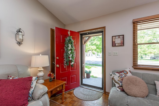 428 Patchen Dr, Lexington, KY 40517 - entrance foyer with lofted ceiling