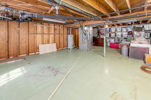 900 Shoshoni Trl, Georgetown, KY 40324 - unfinished basement with water heater and heating unit