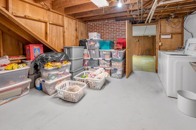 900 Shoshoni Trl, Georgetown, KY 40324 - unfinished basement with separate washer and dryer