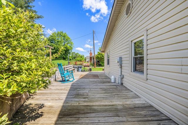 4496 Fords Mill Rd, Versailles, KY 40383 - view of deck