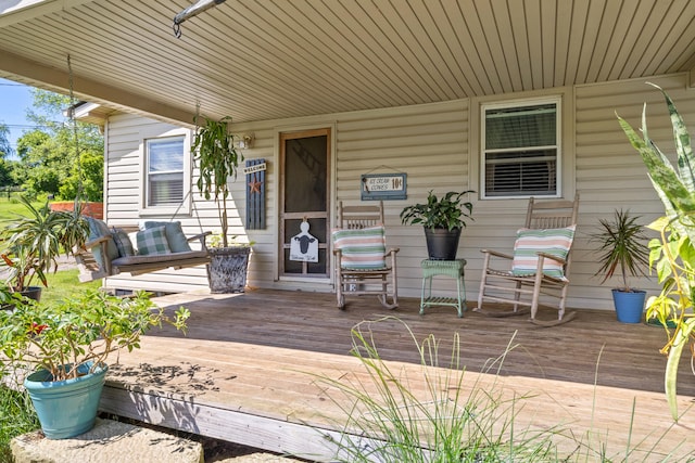 4496 Fords Mill Rd, Versailles, KY 40383 - view of wooden terrace