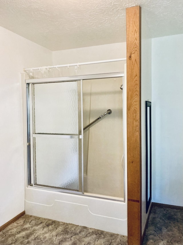 1184 Snow Creek Rd, Clay City, KY 40312 - full bath featuring baseboards and shower / bath combination with glass door