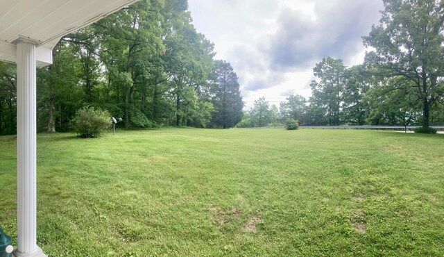 1184 Snow Creek Rd, Clay City, KY 40312 - view of grassy yard featuring view of wooded area