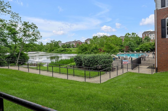 2433 Aristocracy Cir, Lexington, KY 40509 - view of property's community with a water view and a pool