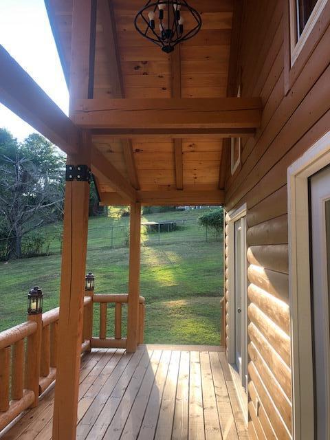 616 Zag Rd, West Liberty, KY 41472 - wooden terrace with a yard