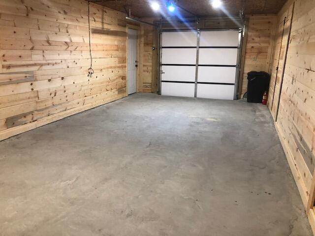 616 Zag Rd, West Liberty, KY 41472 - garage with wooden walls
