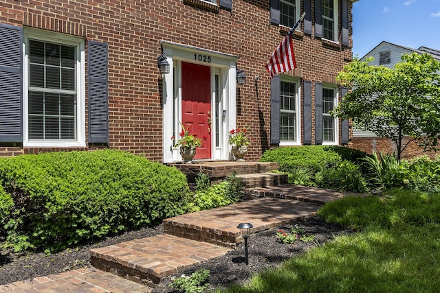1025 Stowbridge Ln, Lexington, KY 40515 - property entrance with brick siding