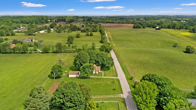 10165 Clifton Rd, Versailles, KY 40383 - aerial view of sparsely populated area featuring a pastoral area