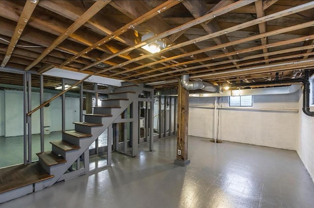 10165 Clifton Rd, Versailles, KY 40383 - basement with stairs