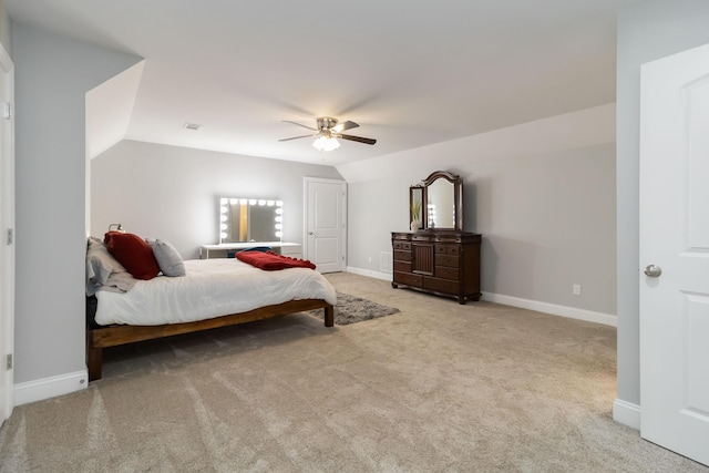 2002 Emerald Way, Richmond, KY 40475 - bedroom with carpet flooring, a ceiling fan, and baseboards