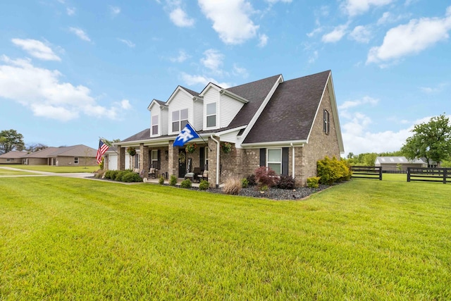 2002 Emerald Way, Richmond, KY 40475 - view of front of property with brick siding, a porch, and roof with shingles