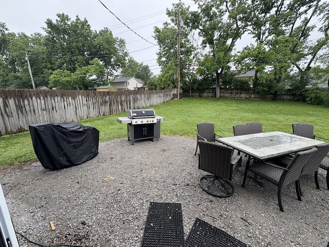 524 Cromwell Way, Lexington, KY 40503 - view of patio featuring area for grilling and outdoor dining area