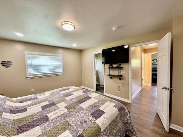 110 Witt Rd, London, KY 40741 - bedroom featuring wood finished floors, baseboards, and recessed lighting