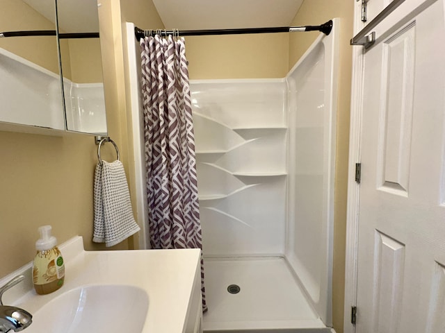 110 Witt Rd, London, KY 40741 - full bathroom with a shower with shower curtain and vanity
