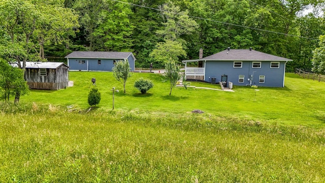 110 Witt Rd, London, KY 40741 - view of grassy yard with a view of trees