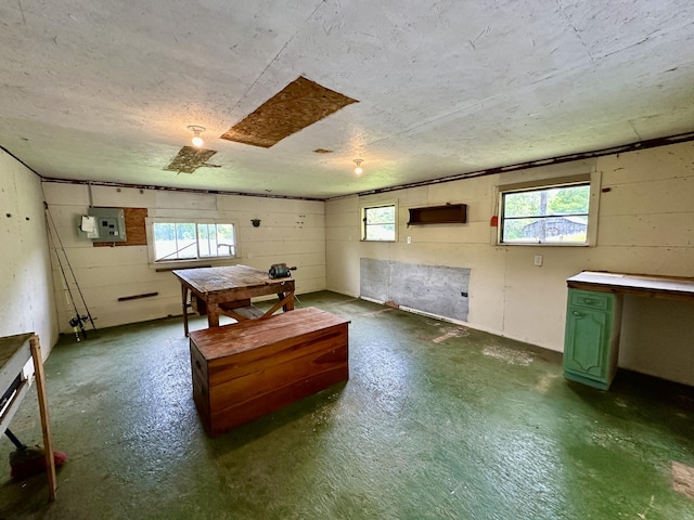 110 Witt Rd, London, KY 40741 - interior space with concrete flooring and electric panel