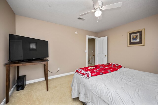 164 River Run Dr, Lancaster, KY 40444 - carpeted bedroom with baseboards and ceiling fan
