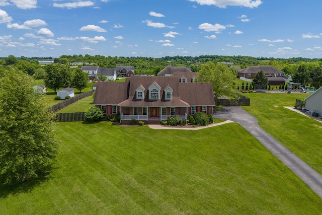 164 River Run Dr, Lancaster, KY 40444 - view of front facade with covered porch