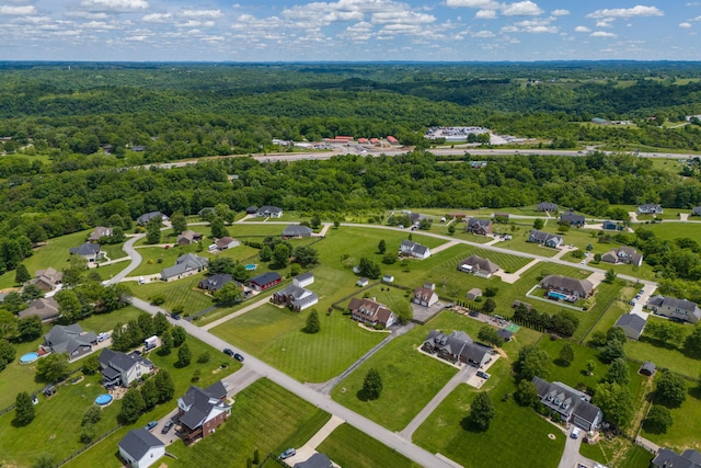 164 River Run Dr, Lancaster, KY 40444 - drone / aerial view of a forest
