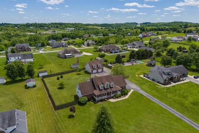 164 River Run Dr, Lancaster, KY 40444 - aerial perspective of suburban area