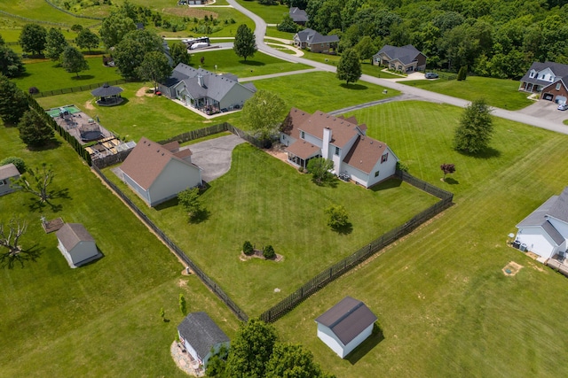 164 River Run Dr, Lancaster, KY 40444 - aerial perspective of suburban area