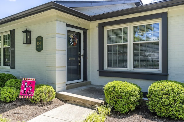 395 Redding Rd Unit 19, Lexington, KY 40517 - entrance to property with brick siding and a standing seam roof