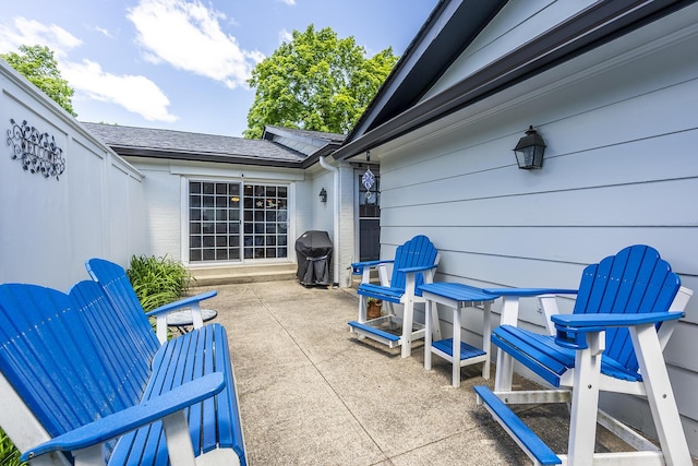 395 Redding Rd Unit 19, Lexington, KY 40517 - view of patio featuring grilling area