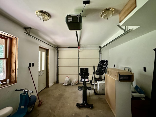 5080 Dry Branch Rd, Lexington, KY 40515 - garage featuring a garage door opener