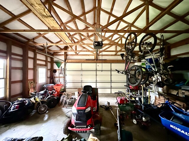 5080 Dry Branch Rd, Lexington, KY 40515 - garage with a garage door opener