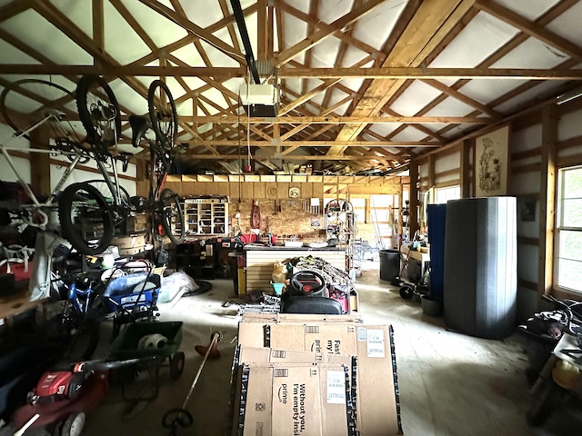 5080 Dry Branch Rd, Lexington, KY 40515 - garage with a workshop area