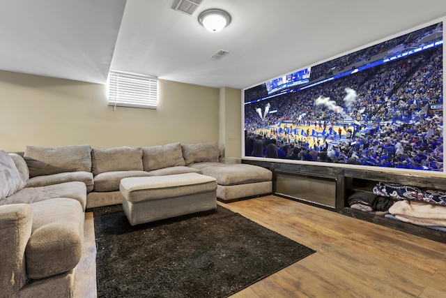 112 Gano Ave, Georgetown, KY 40324 - home theater featuring wood finished floors