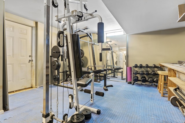 112 Gano Ave, Georgetown, KY 40324 - exercise area with carpet
