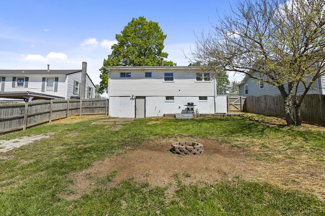 112 Gano Ave, Georgetown, KY 40324 - back of house featuring a gate