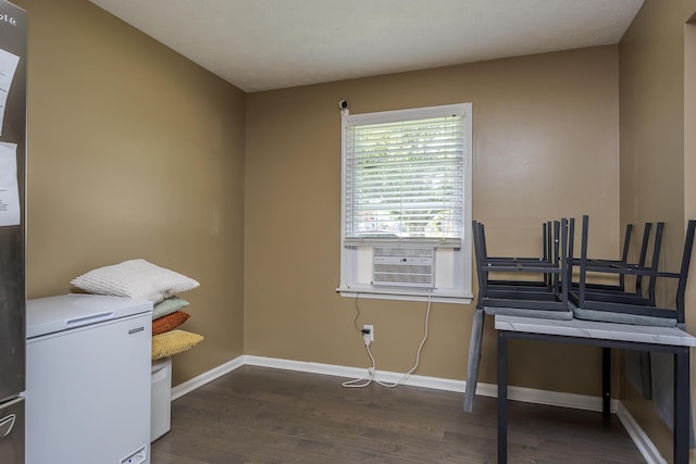 113 Jonathan Dr, Richmond, KY 40475 - office space featuring dark wood-type flooring and baseboards