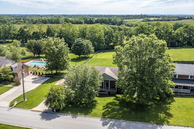 2018 E Ct, Richmond, KY 40475 - view from above of property with a pool