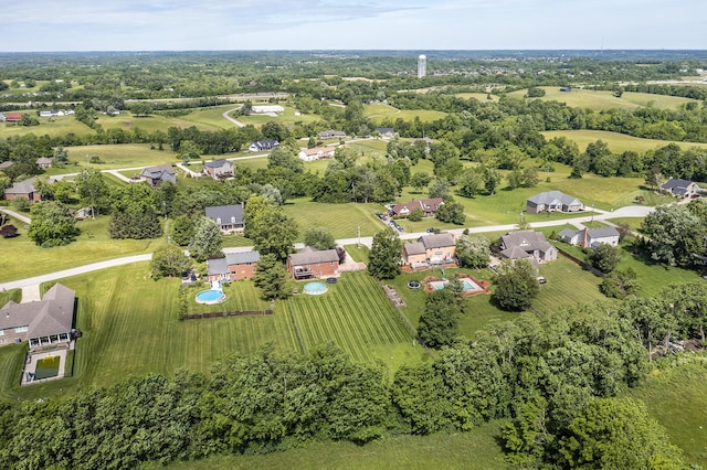 2018 E Ct, Richmond, KY 40475 - aerial view of property and surrounding area with nearby suburban area