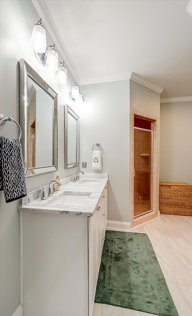 4172 Tradition Way, Lexington, KY 40509 - full bath with double vanity and ornamental molding